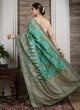 Peacock Motifs Banarasi Silk Saree For Women